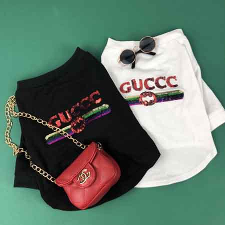 GUCCC ペット服 ペットシャツ